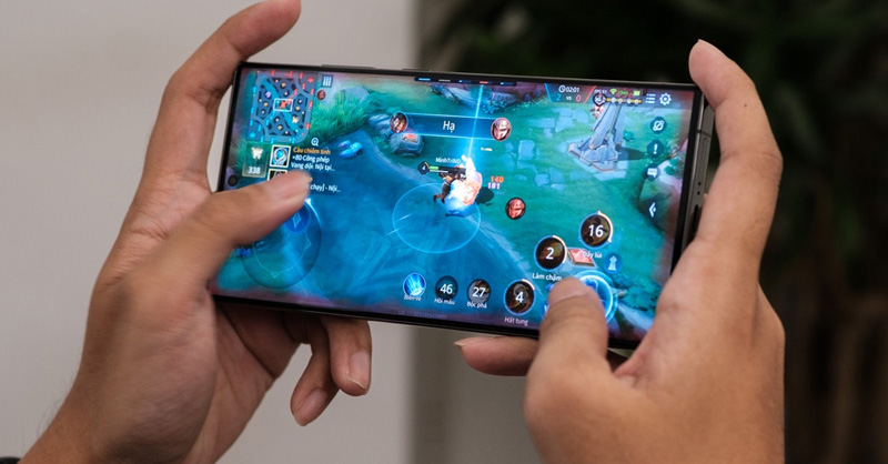 Người dùng có thể chơi game thả ga trên Galaxy S24 Ultra