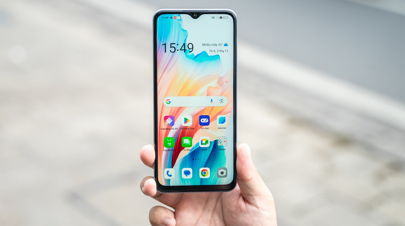 OPPO A18 sở hữu màn hình chất lượng