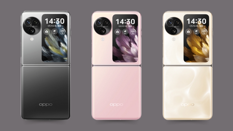 3 phiên bản màu sắc của OPPO Find N3 Flip