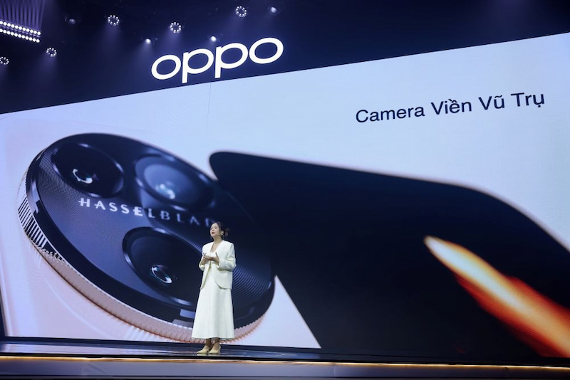 OPPO Find N3 Flip với bộ 3 camera Hasselblad