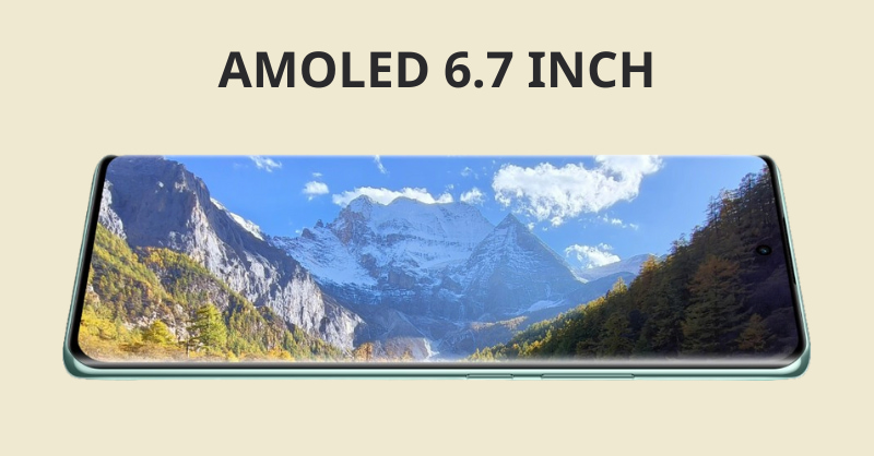 OPPO Reno11 với màn hình AMOLED 6.7 inch
