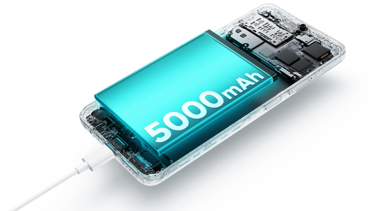 Realme C51 được trang bị viên pin 5000mAh