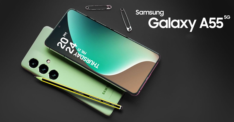 Rò rỉ thông số kỹ thuật Galaxy A55