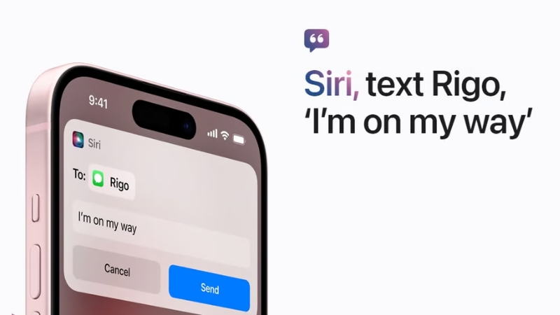 Siri giúp soạn và gửi tin nhắn nhanh chóng