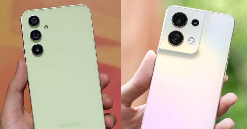So sánh Galaxy A54 5G và OPPO Reno8 5G về khả năng chụp ảnh