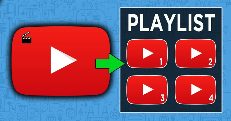 Tạo playlist Youtube theo các bước trên