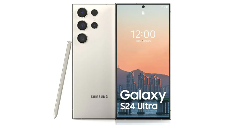 Thiết kế dự kiến của Galaxy S24 Ultra 