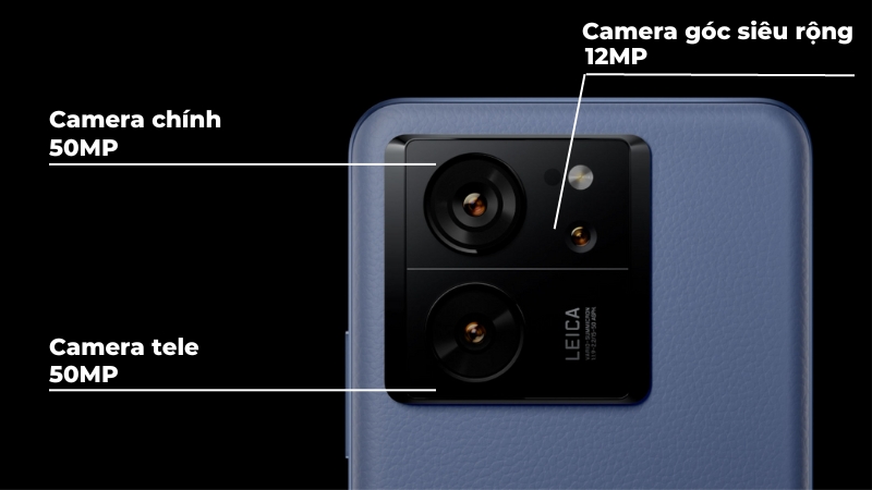 Thông số hệ thống camera Leica trên Xiaomi 13T