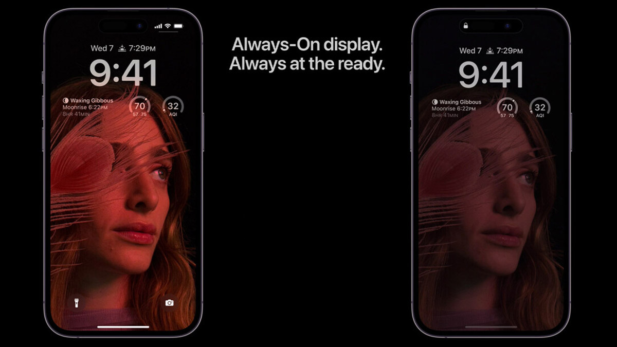 Tính năng Always On Display của iPhone 14 Pro Max 512GB