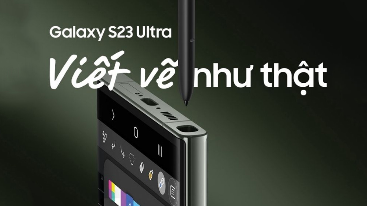 Trải nghiệm tiện ích hơn trên Galaxy S23 Ultra 1TB với S Pen