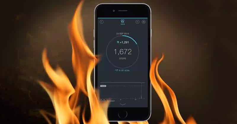 Tránh sử dụng iPhone ở nơi nhiệt độ quá cao