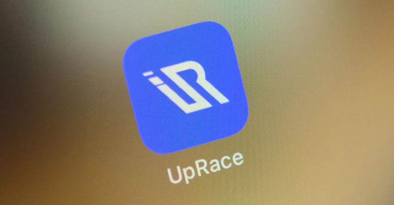 Ứng dụng UpRace cho phép ghi lại các hoạt động tập luyện của người dùng
