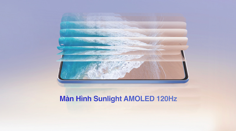 Vivo V29e 5G sở hữu màn hình AMOLED sống động