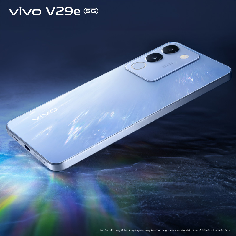 Vivo V29e sở hữu thiết kế siêu mỏng dẫn đầu phân khúc