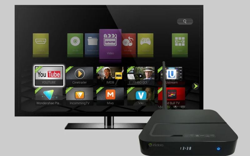 Android TV box là thiết bị dùng cho tivi