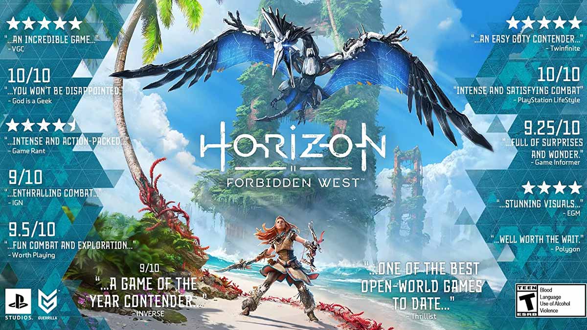 Đĩa PS4 Horizon Forbidden West được cộng đồng game thủ đánh giá cao