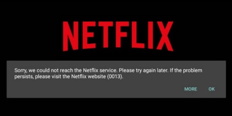 Dịch vụ của Netflix đang bị gián đoạn