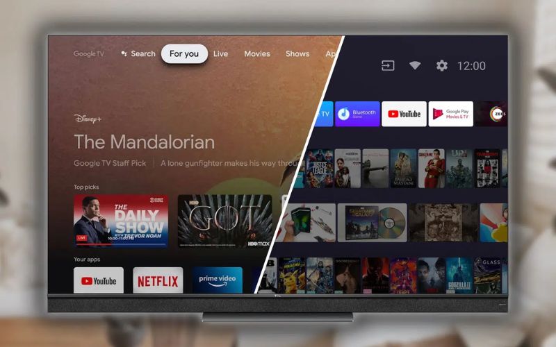 Google TV không phải Android TV