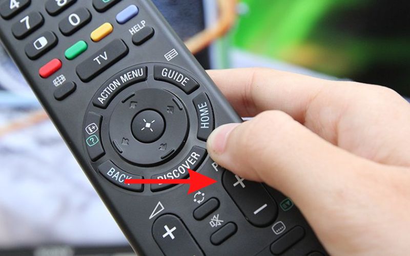 Nút chuyển kênh trên remote