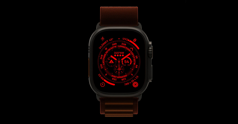 Apple Watch Ultra tương lai sẽ hoạt động tốt ở nơi thiếu sáng