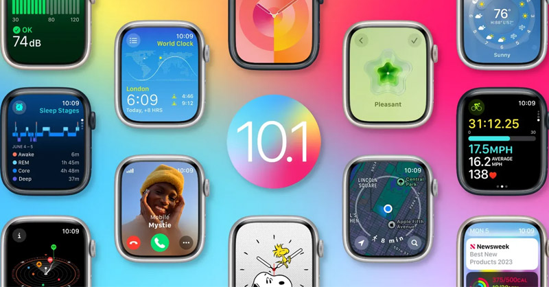 Nhiều người dùng Apple Watch đã cập nhật lên watchOS 10.1