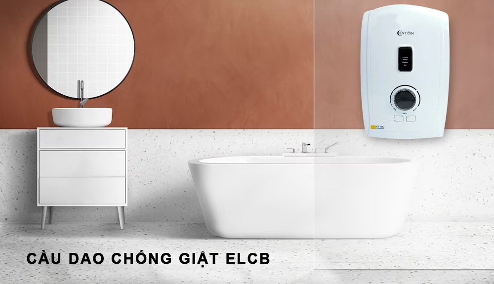 Centon GD600ESP-RS-FL-EMC được trang bị cầu dao chống giật an toàn