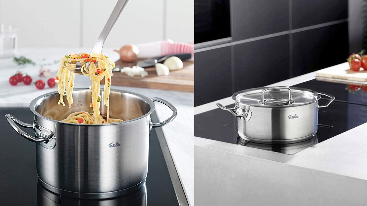 Fissler Pure 5 món sử dụng tốt trên mọi loại bếp