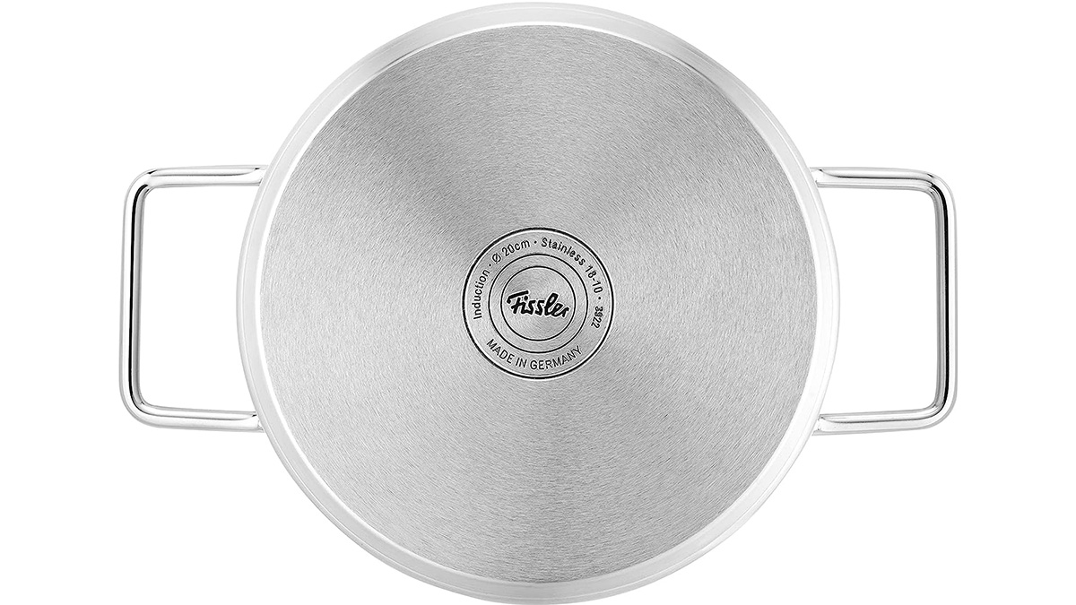 Fissler Pure 5 món trang bị công nghệ đáy nồi Cookstar độc quyền