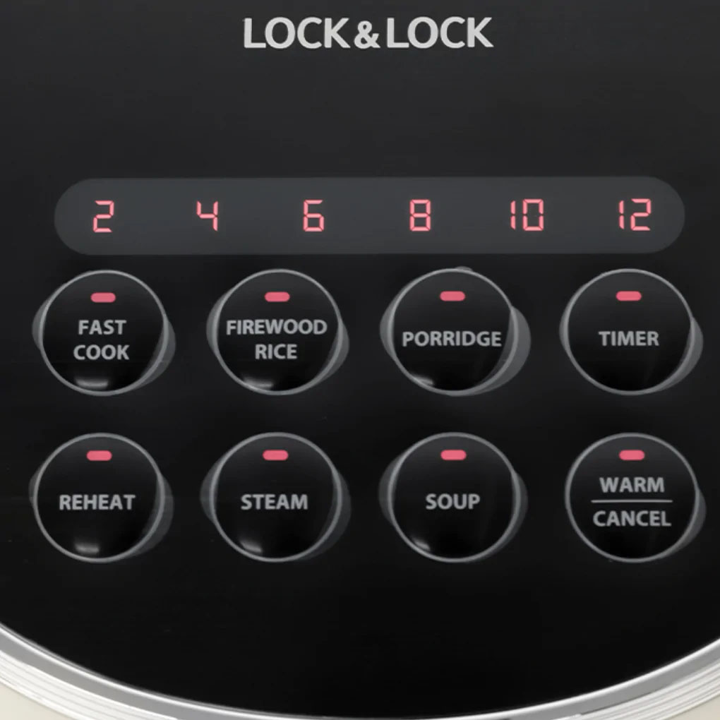 Lock&Lock EJR716IVY 0.8 lít được tích hợp 6 chế độ nấu đa dạng
