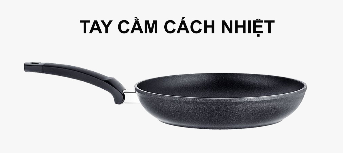 Tay cầm của chảo Fissler Levital Classic 26cm - Đức cách nhiệt tốt