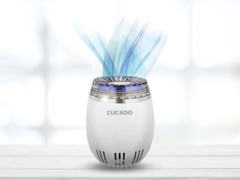 Cuckoo AC-03V10W có kiểu dáng hiện đại