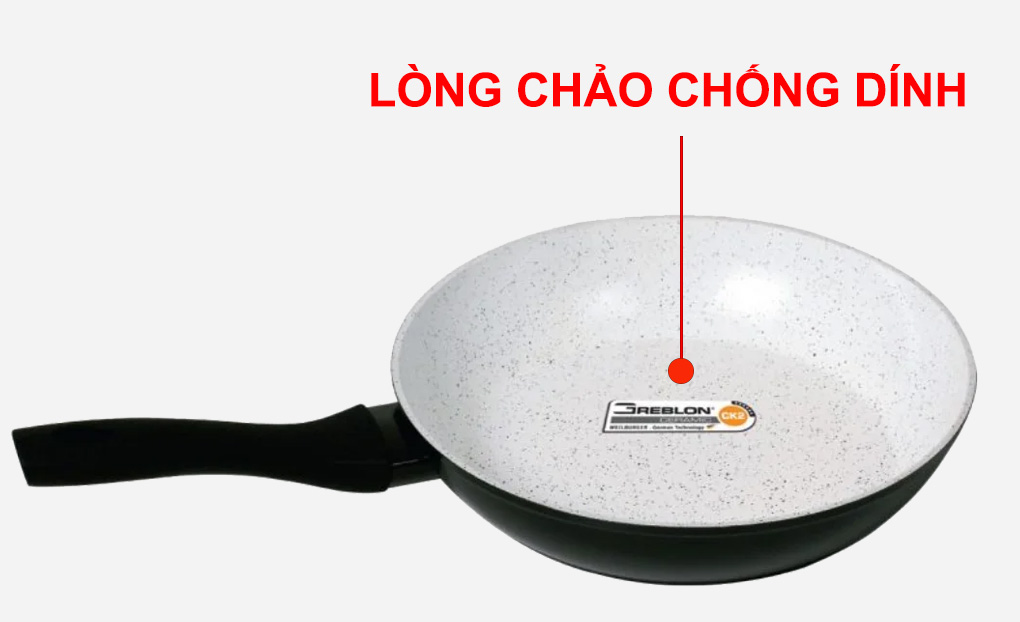 Lớp phủ chống dính trên chảo từ Rapido đáy chấm RP26-RD2