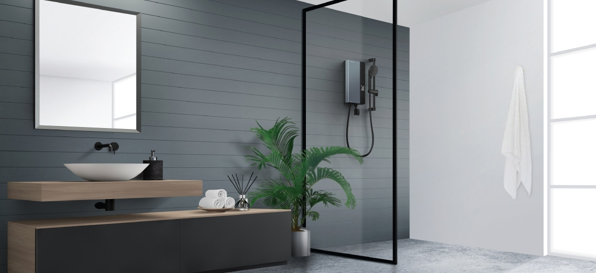 Máy nước nóng Panasonic làm nổi bật không gian phòng tắm của bạn