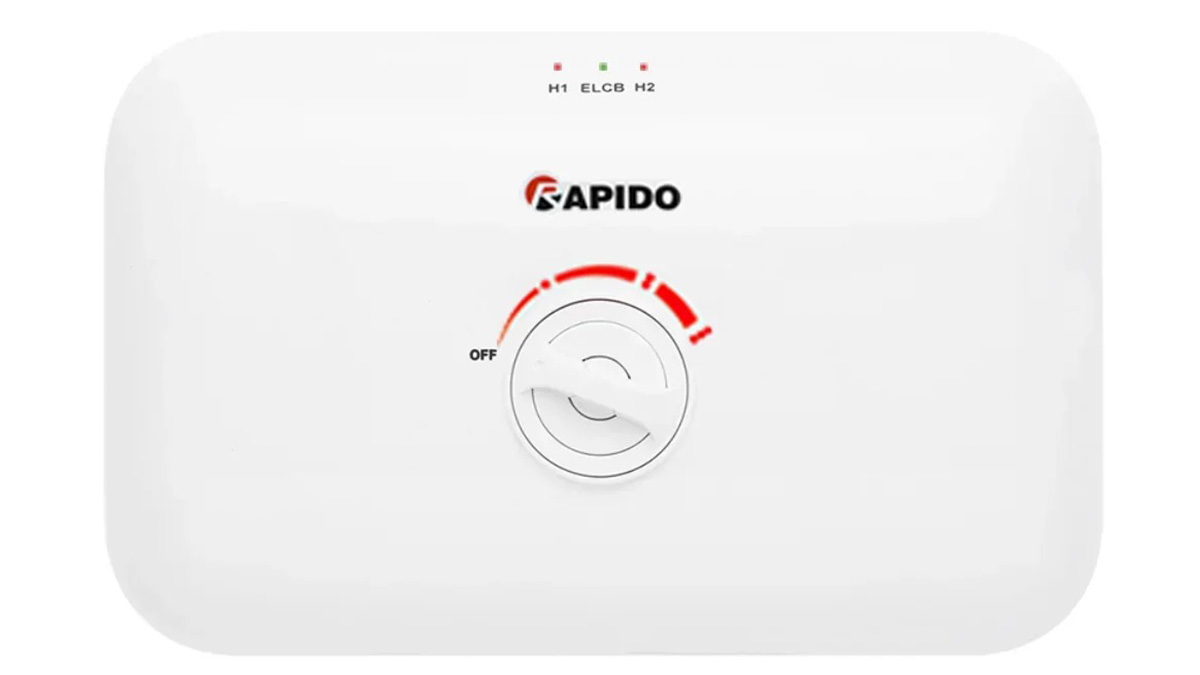 Rapido Multi 4.5-TE sử dụng bảng điều khiển nút nhấn kết hợp xoay