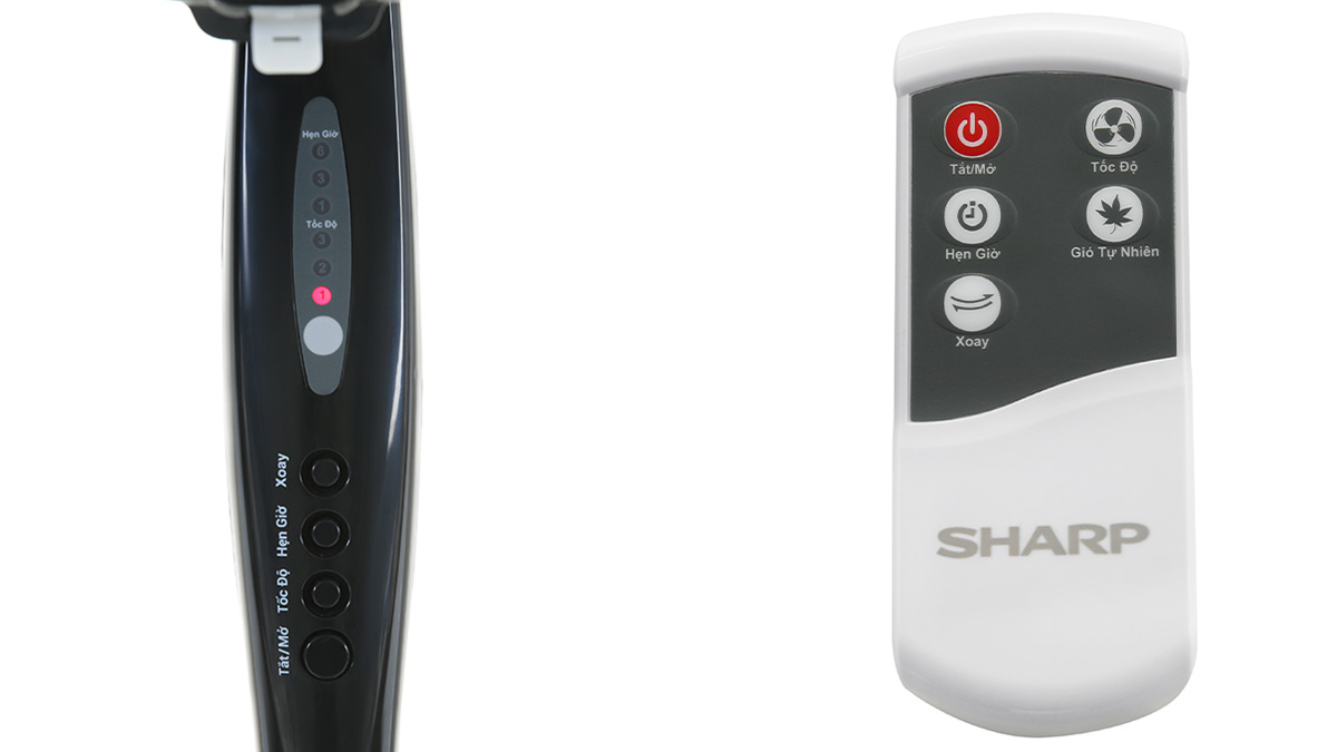 Sharp PJ-S40RV-DG sử dụng điều khiển nút bấm và remote từ xa tiện lợi