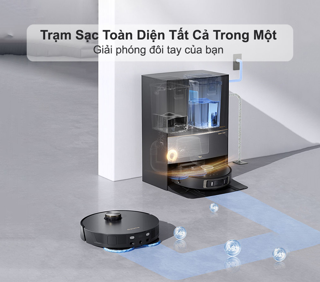 Trạm sạc toàn diện robot hút bụi lau nhà Dreame L20 Ultra 