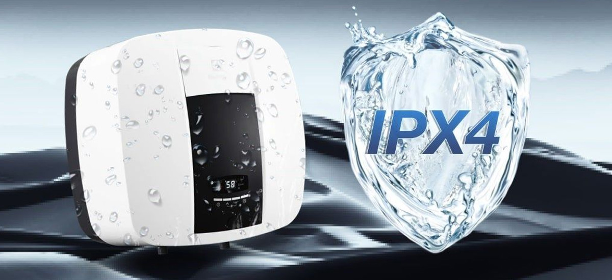 Vỏ máy chống thấm nước IPX4 bảo vệ các linh kiện bên trong