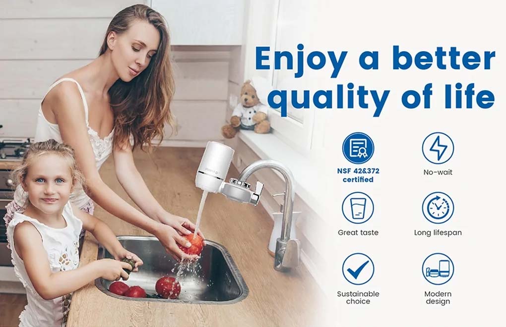 Vòi lọc AFC Waterdrop WD-FC-01 của thương hiệu Mỹ