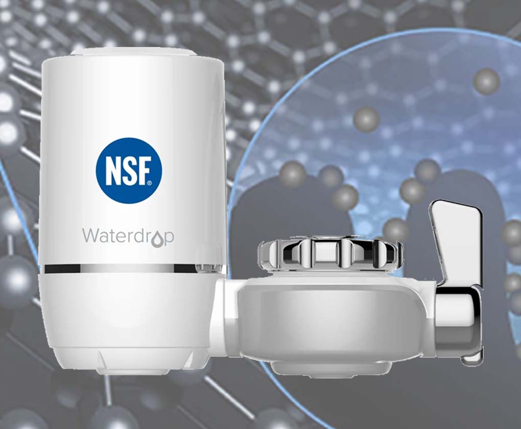Vòi lọc AFC Waterdrop WD-FC-01 lọc nước bằng sợi than hoạt tính