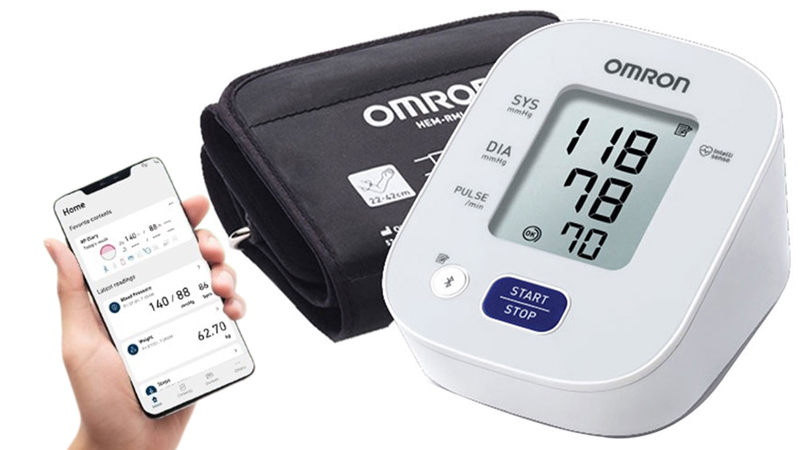 Máy đo huyết áp tự động Omron HEM-7143T1