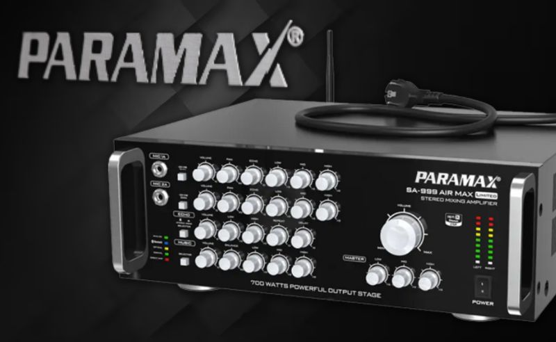 Amply Paramax Avatar 999: Nếu bạn là một tín đồ âm nhạc, Amply Paramax Avatar 999 chắc chắn sẽ là lựa chọn tuyệt vời dành cho bạn. Với chất lượng âm thanh chuyên nghiệp và thiết kế hiện đại, bạn sẽ có những giây phút thư giản tuyệt vời cùng những bản nhạc yêu thích của mình.