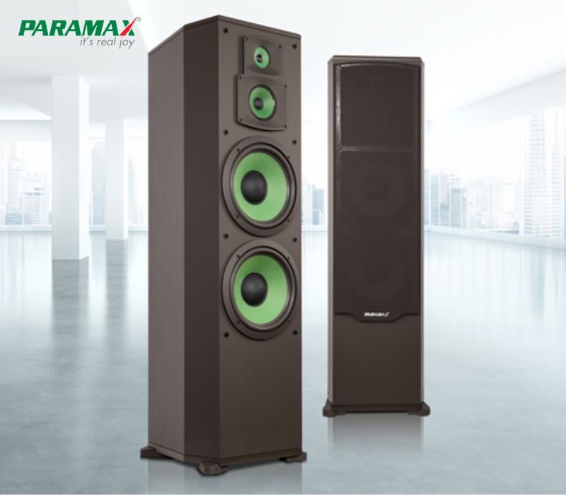 Loa Paramax F-2000 có độ nhạy 92 dB