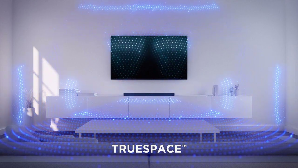 Loa thanh Bose sở hữu nhiều công nghệ âm thanh tiên tiến