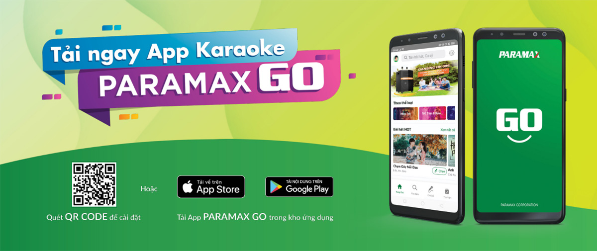 Trải nghiệm ca hát trực tuyến thú vị thông qua ứng dụng Paramax Go