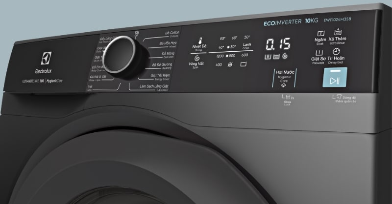 Nguyên nhân và cách khắc phục máy giặt Electrolux bị liệt cảm ứng