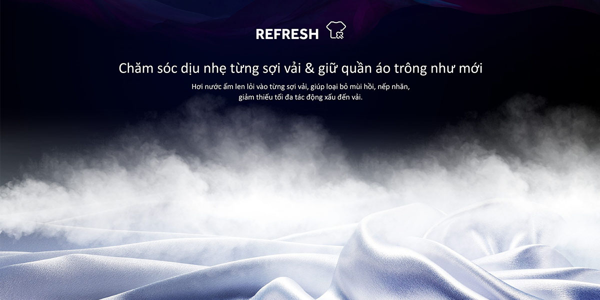 Chương trình Refresh giữ quần áo trông như mới