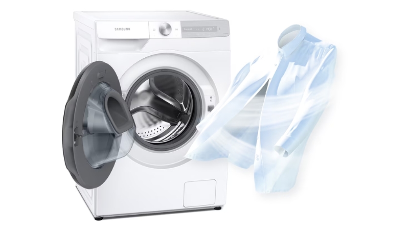 Công nghệ Air Wash trên máy giặt Samsung