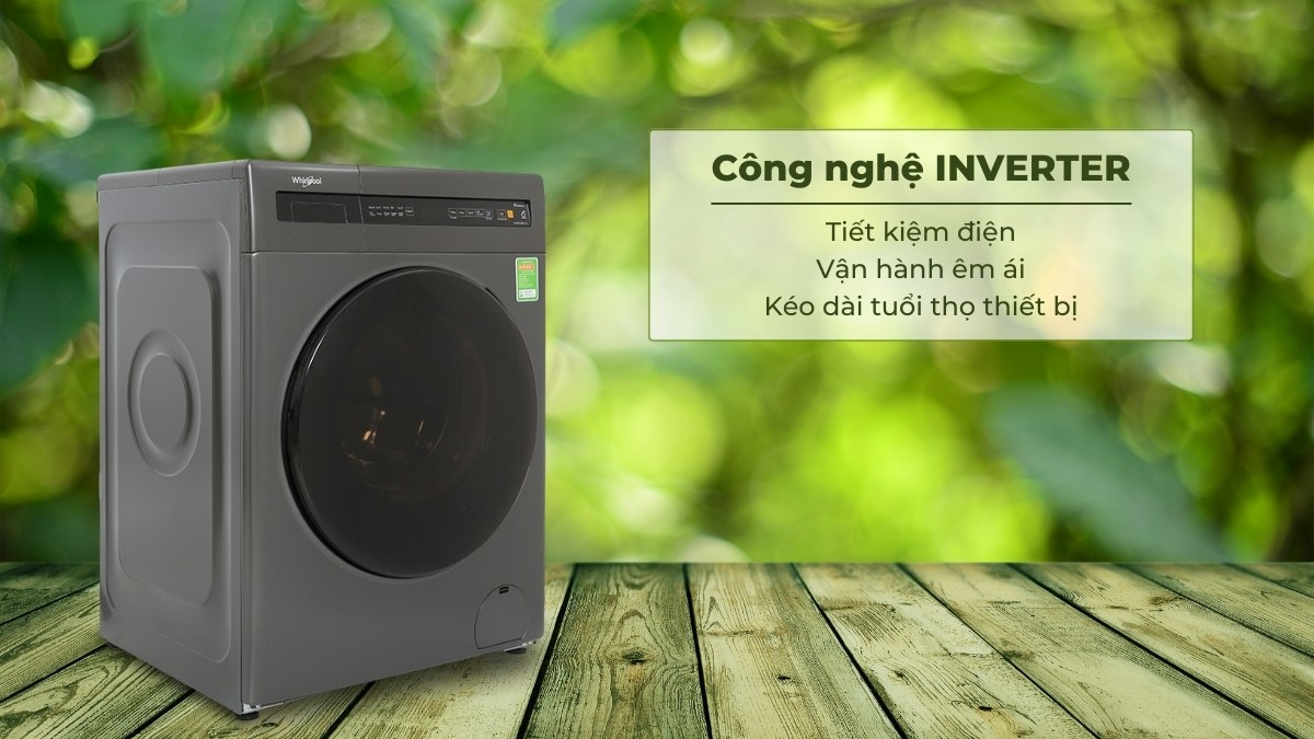 Công nghệ Inverter giúp máy giặt tối ưu hiệu quả lượng điện tiêu thụ