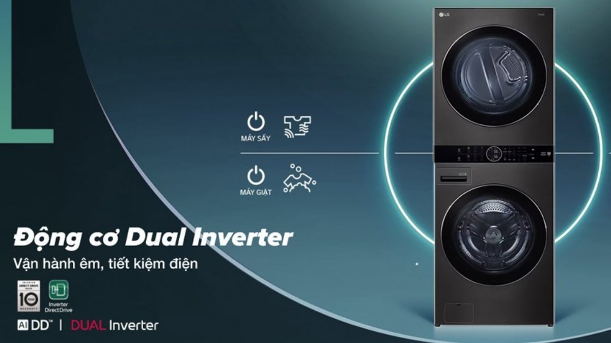 Công nghệ Dual Inverter tiết kiệm điện năng