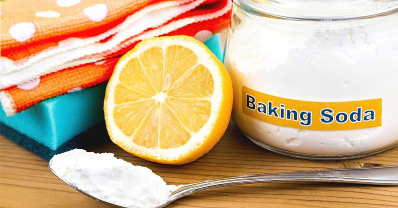 Dùng baking soda kết hợp oxy già